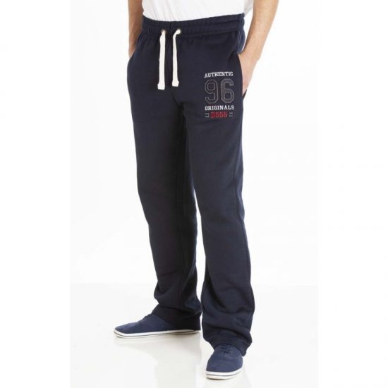 D555 Portland Sweatpants Navy - Спортни панталони & Kъси панталони - мъжки спортни панталони големи размери