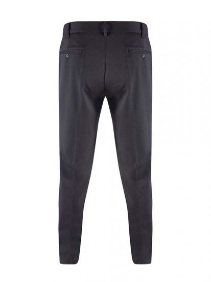 D555 Yarmouth Four Way Stretch Trouser With Flexible Waistband Black - Дънки и панталони - мъжки Дънки и панталони големи размери