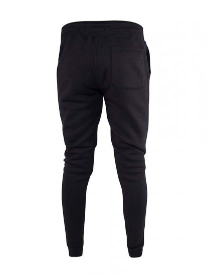 D555 Brandon Sweatpants with Tapered leg Black - Спортни панталони & Kъси панталони - мъжки спортни панталони големи размери