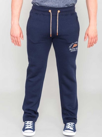 D555 Chilworth Open Hem Jogger Navy - Спортни панталони & Kъси панталони - мъжки спортни панталони големи размери