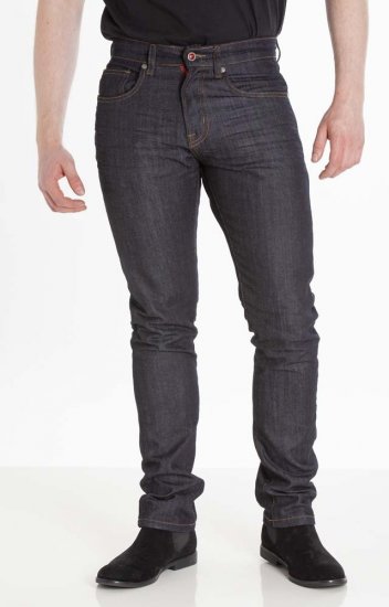D555 Abraham 1959 Fit Stretch Jeans Dark Navy - Дънки и панталони - мъжки Дънки и панталони големи размери