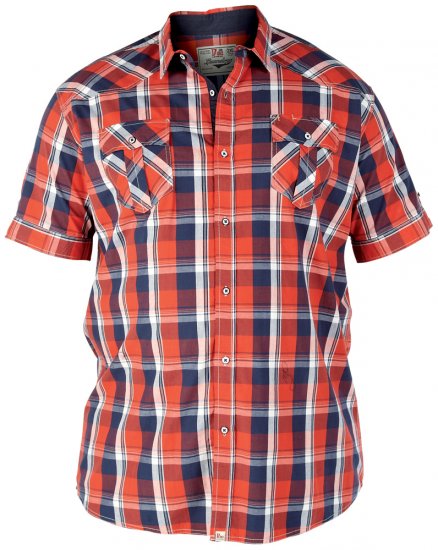 Duke Alroy Red - Ризи - мъжки ризи големи размери