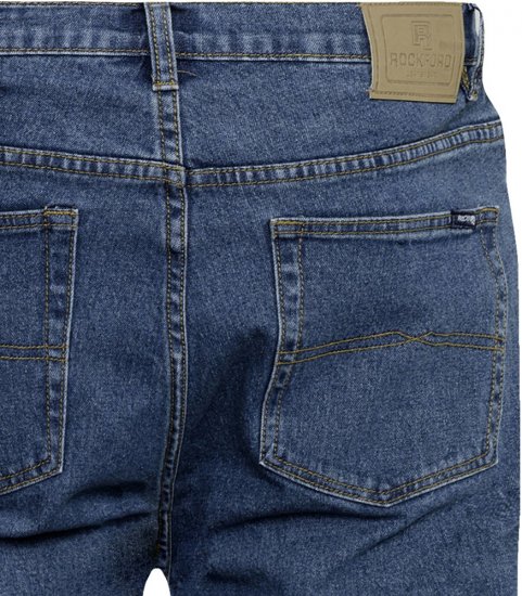 Rockford Carlos Stretch Jeans Blue - Дънки и панталони - мъжки Дънки и панталони големи размери