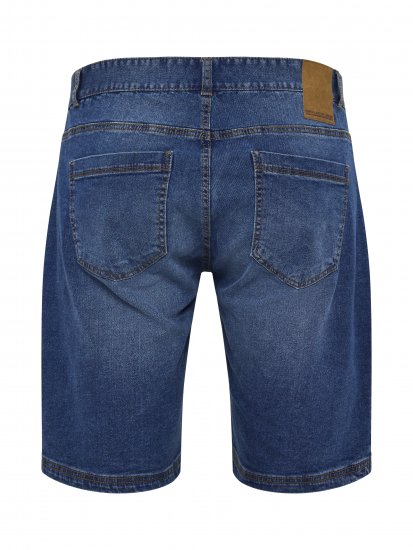 North Latitude 51336 denim къси панталони в синьо - Шорти - мъжки къси панталони големи размери