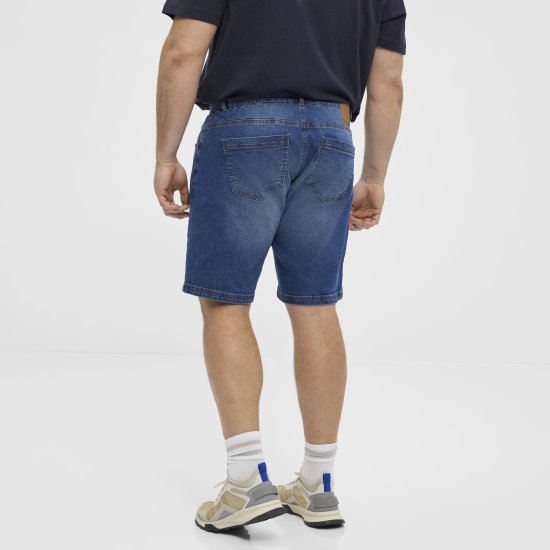 North Latitude 51336 denim къси панталони в синьо - Шорти - мъжки къси панталони големи размери