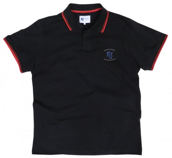 Kam Jeans Red Tip Polo - Поло тениски - мъжки тениски с яка големи размери