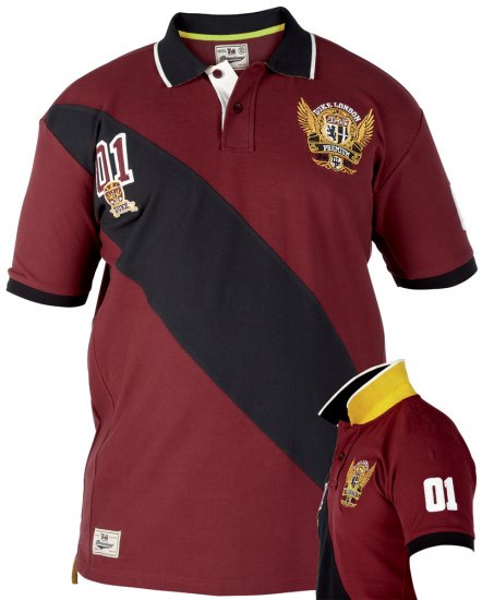Duke Santa Maria Polo - Поло тениски - мъжки тениски с яка големи размери