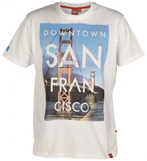 D555 Downtown T-shirt - Тениски - мъжки тениски големи размери