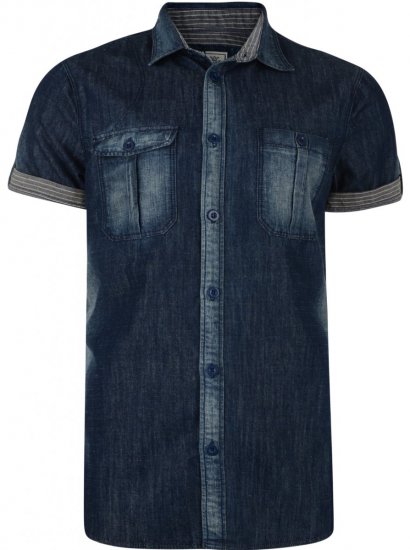 Kam Jeans Heath Denim Shirt - Ризи - мъжки ризи големи размери