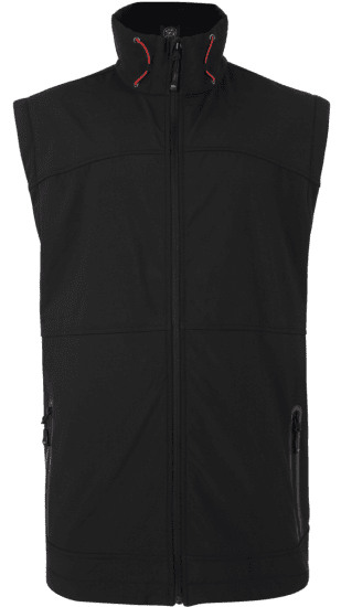 Kam Soft Shell Jacket Black - Якета - мъжки якета големи размери