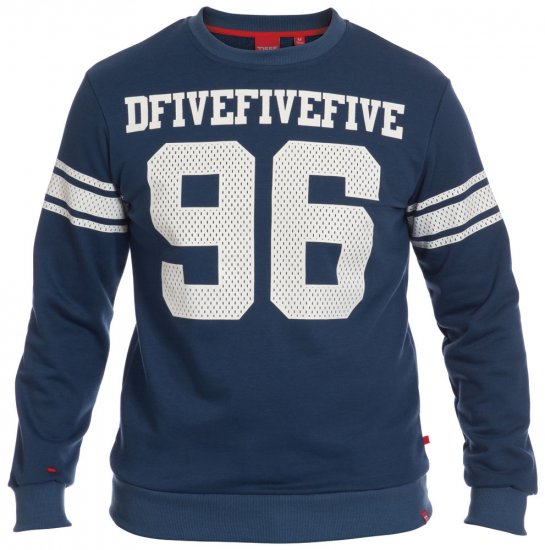 D555 Hutton Sweat - Суичъри & cуичъри с качулка - мъжки суичъри големи размери