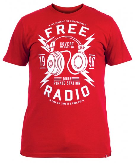 D555 Finely Tee + Shirt - Ризи - мъжки ризи големи размери