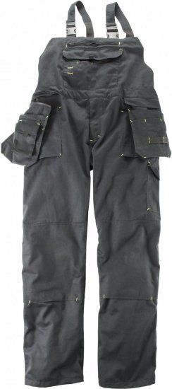 Marc & Mark Work-bib Black - Работно облекло - мъжки работно облекло големи размери