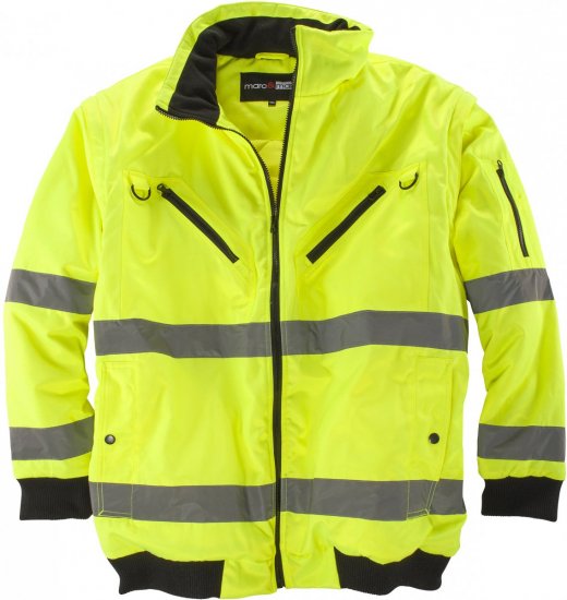 Marc & Mark Hi-Vis Jacket/vest Yellow - Работно облекло - мъжки работно облекло големи размери
