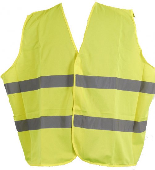 Marc & Mark Hi-Vis Vest Yellow - Работно облекло - мъжки работно облекло големи размери