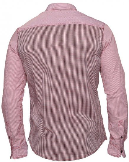 Mish Mash Bewilder Red - Ризи - мъжки ризи големи размери