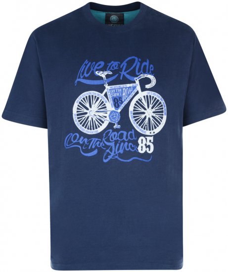 Kam Jeans Cycle T-shirt - Тениски - мъжки тениски големи размери