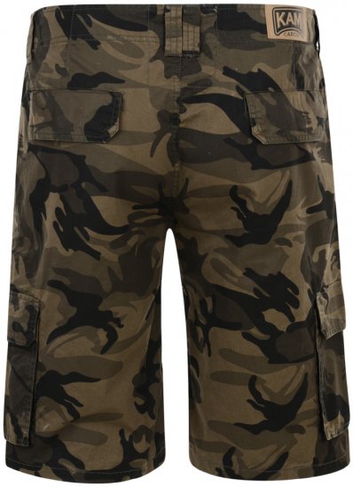Kam Jeans Cargo Twill Camo Shorts - Шорти - мъжки къси панталони големи размери