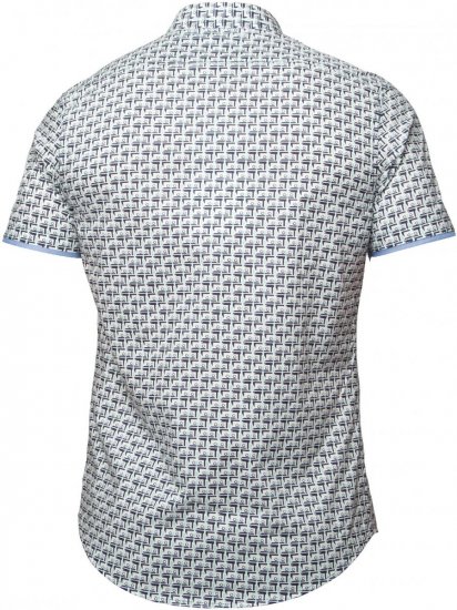 Mish Mash Tadley Mint-Navy - Ризи - мъжки ризи големи размери