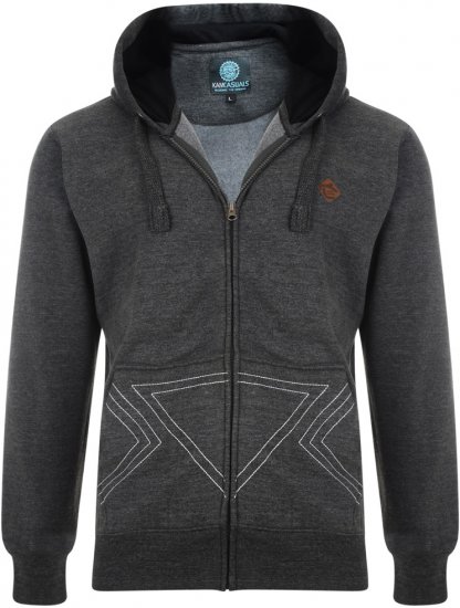 Kam Jeans Eagle Print Hoody - Суичъри & cуичъри с качулка - мъжки суичъри големи размери