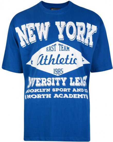 Kam Jeans Twin Pack NY - Тениски - мъжки тениски големи размери