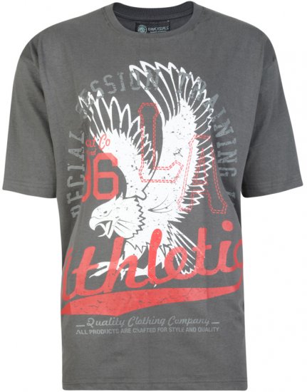 Kam Jeans Twin Pack League Tee - Тениски - мъжки тениски големи размери