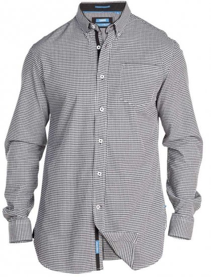 D555 Garret Shirt With Contrast Details - Ризи - мъжки ризи големи размери