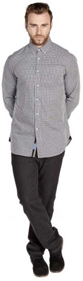 D555 Garret Shirt With Contrast Details - Ризи - мъжки ризи големи размери