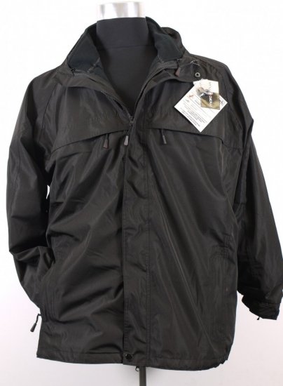Marc & Mark 3-in-1 Lech Tech-jacket Black - Якета - мъжки якета големи размери