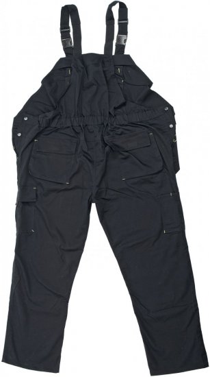 Marc & Mark Work-bib Black - Работно облекло - мъжки работно облекло големи размери