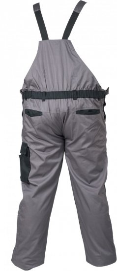 Marc & Mark Work-bib Grey - Работно облекло - мъжки работно облекло големи размери