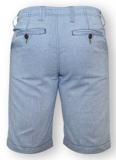 D555 BENNY Blue Shorts - Шорти - мъжки къси панталони големи размери