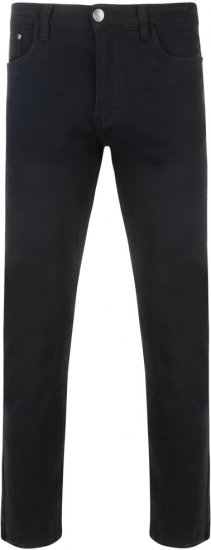 Kam Jeans Alba 5-pocket Stretch Chinos Black TALL SIZES - МЪЖКО ОБЛЕКЛО MT-6XLT - дрехи за високи мъже