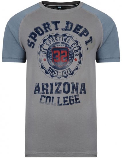Kam Jeans Arizona College Tee - Тениски - мъжки тениски големи размери