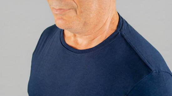 20 Nodi Mezzogiorno Sports T-Shirt Navy - Тениски - мъжки тениски големи размери