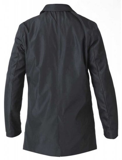 D555 Hampton Raincoat Black - Якета - мъжки якета големи размери