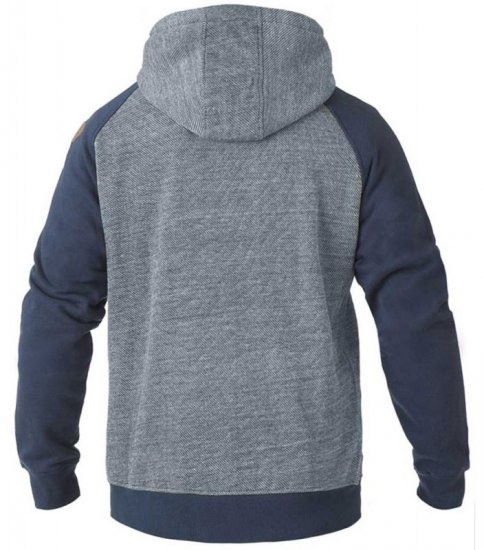 D555 Cristiano Hoodie Blue/Navy - Суичъри & cуичъри с качулка - мъжки суичъри големи размери