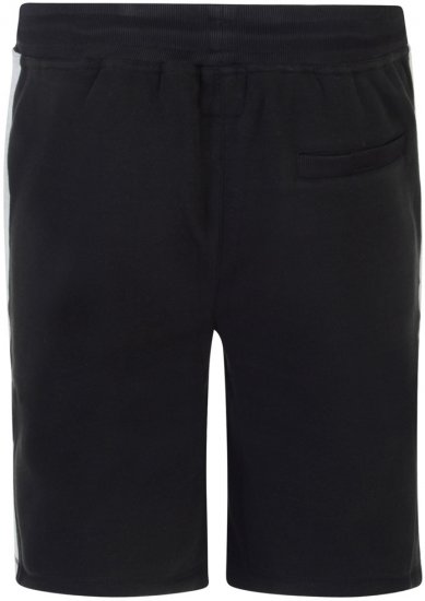 Kam Jeans Sweat Jog Shorts Black - Спортни панталони & Kъси панталони - мъжки спортни панталони големи размери