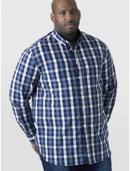 D555 Webber LS Shirt - Ризи - мъжки ризи големи размери