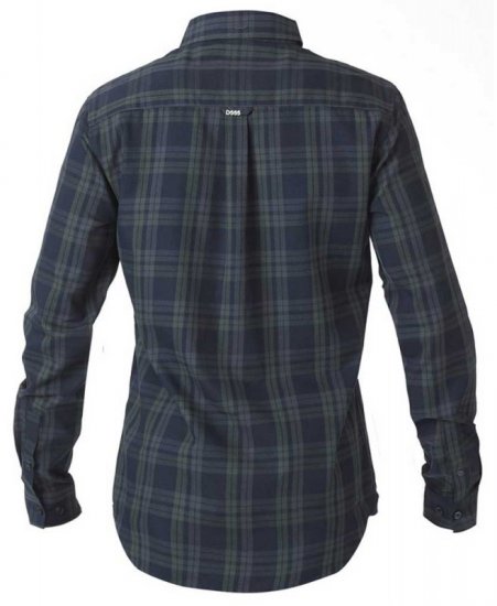 D555 Angelo LS Shirt Navy - Ризи - мъжки ризи големи размери