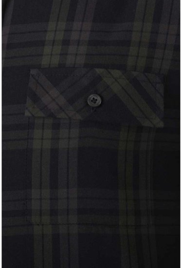 D555 Angelo LS Shirt Navy - Ризи - мъжки ризи големи размери
