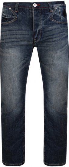 Kam Jeans Ramires Dark - Дънки и панталони - мъжки Дънки и панталони големи размери