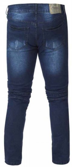 D555 Troy Tapered Fit Biker Jeans - Дънки и панталони - мъжки Дънки и панталони големи размери