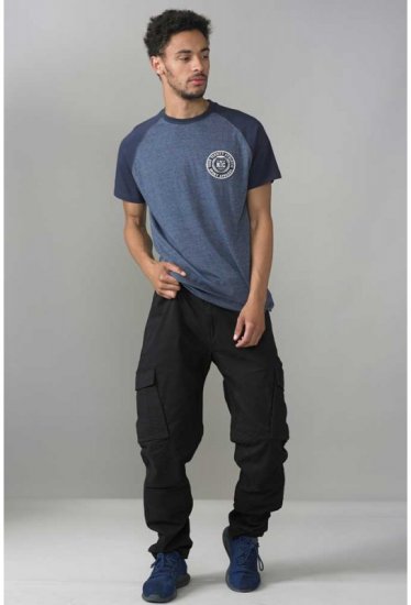 D555 Spencer T-shirt Navy - Тениски - мъжки тениски големи размери