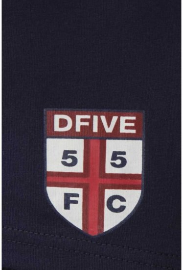 D555 Leon T-shirt Navy - Тениски - мъжки тениски големи размери