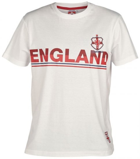 D555 Leon T-shirt White - Тениски - мъжки тениски големи размери