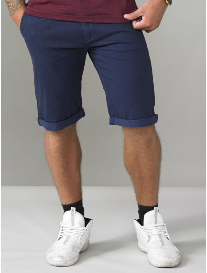 D555 Rupert Shorts Navy - Шорти - мъжки къси панталони големи размери