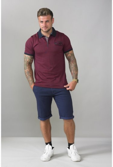 D555 Rupert Shorts Navy - Шорти - мъжки къси панталони големи размери