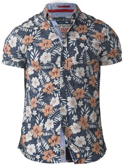 D555 Huxley Hawaii Shirt - Ризи - мъжки ризи големи размери
