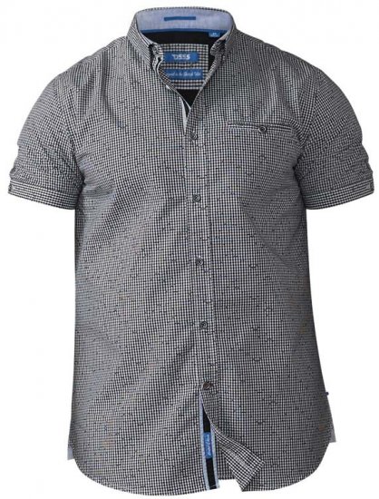 D555 Skyler Short Sleeve Shirt - Ризи - мъжки ризи големи размери